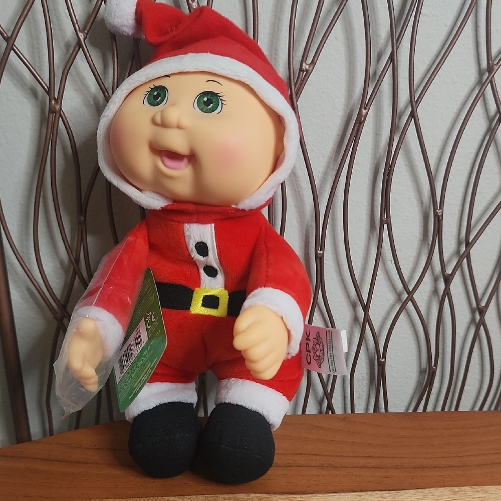 Santa Claus Plush Doll with Red Outfit